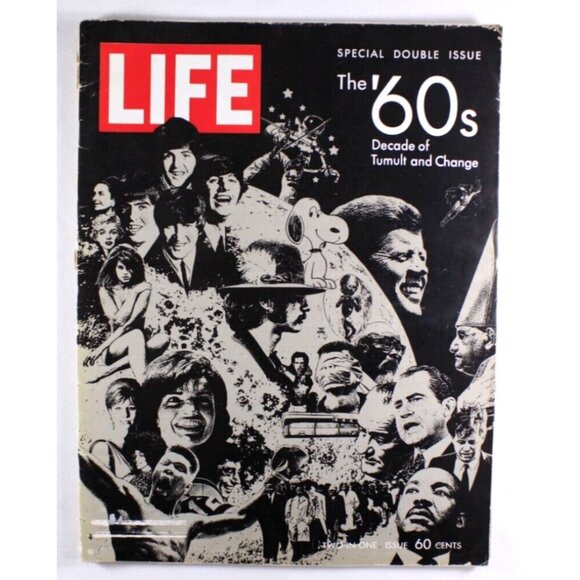 Life Magazine December 26, 1969 Special Double Issue The '60s Two In One - Picture 1 of 16